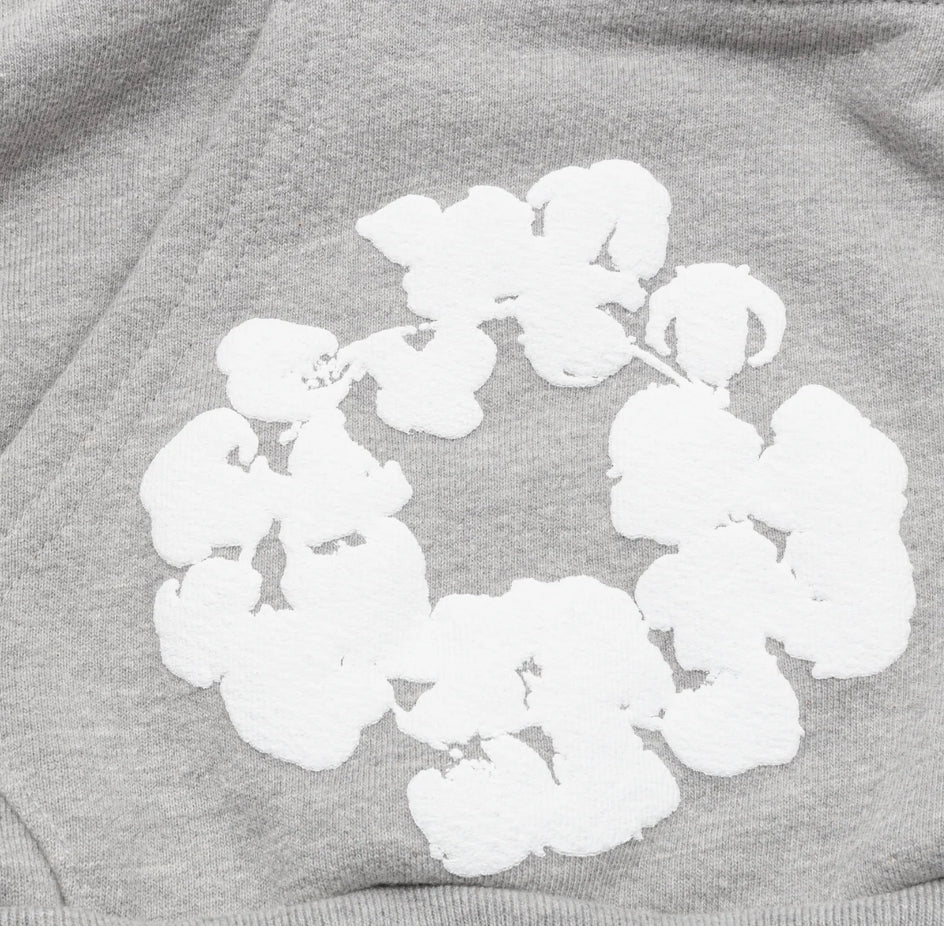 DENIM TEARS-The Cotton Wreath Sweatshirt Grey