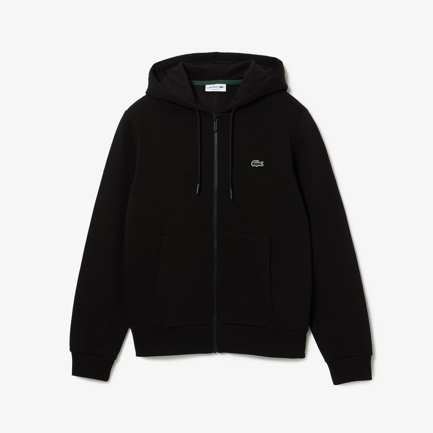 MEN'S FLEECE ZIP-UP HOODIE - LACOSTE - SH962651031