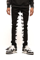 PHEELINGS BREAK FREE SKINNY DENIM (JET BLACK)- PH-SS24-05
