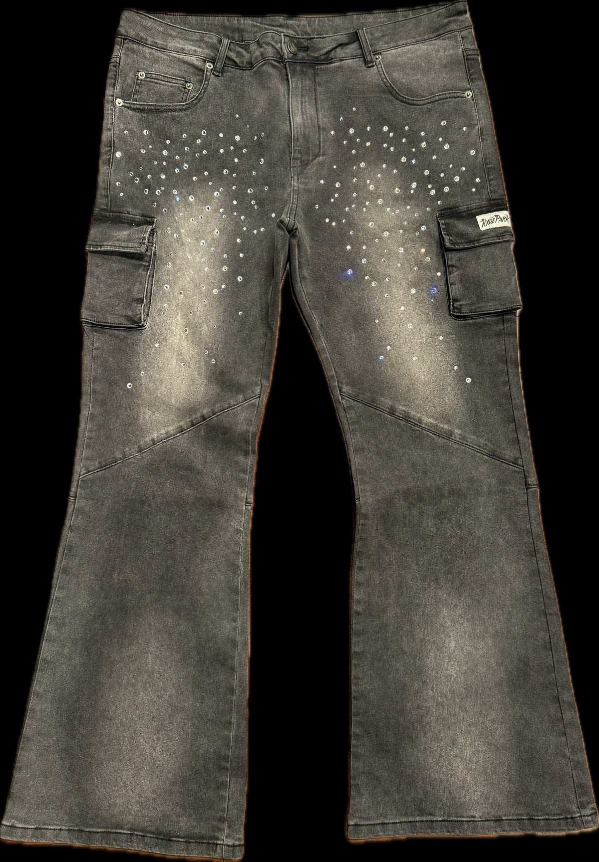 HYDEPARK rhinestones black