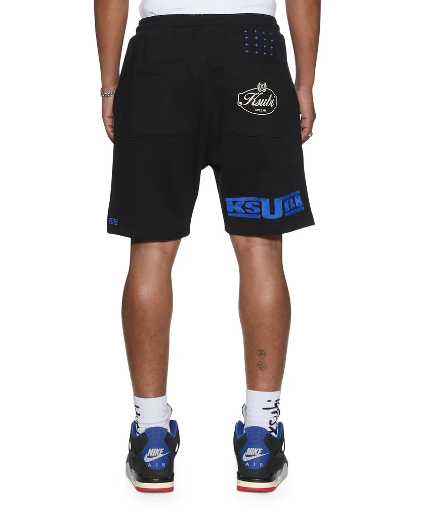 KSUBI ZOOM TRAK SHORT JET BLACK