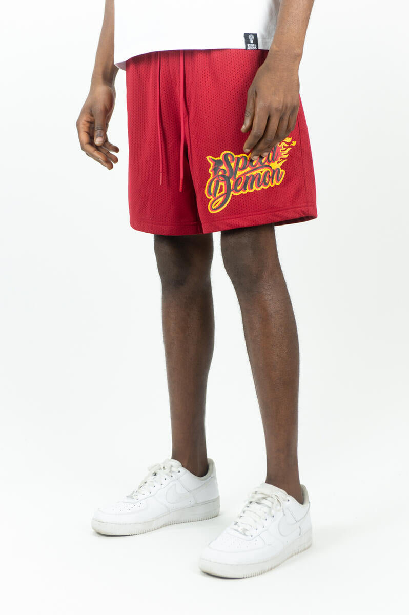 REBEL MINDS-SPEED DEMON MESH SHORTS-141-946