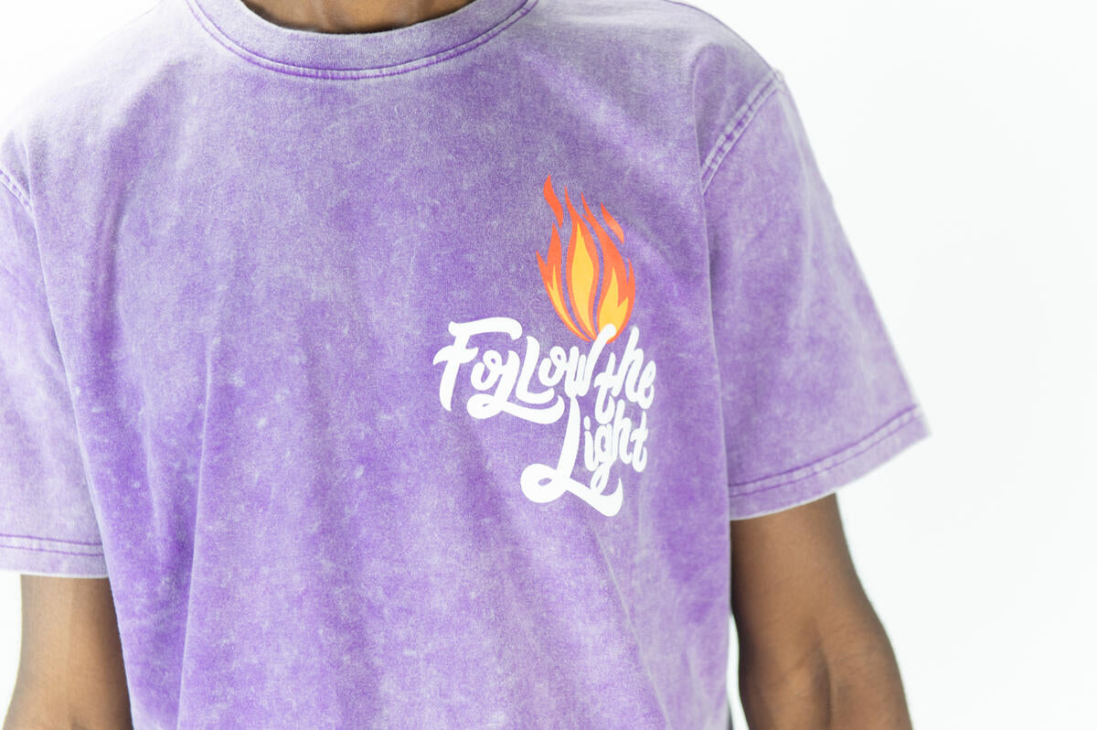 REBEL MINDS-ACID WASHED DARKNESS GRAPHIC TEE-141-169