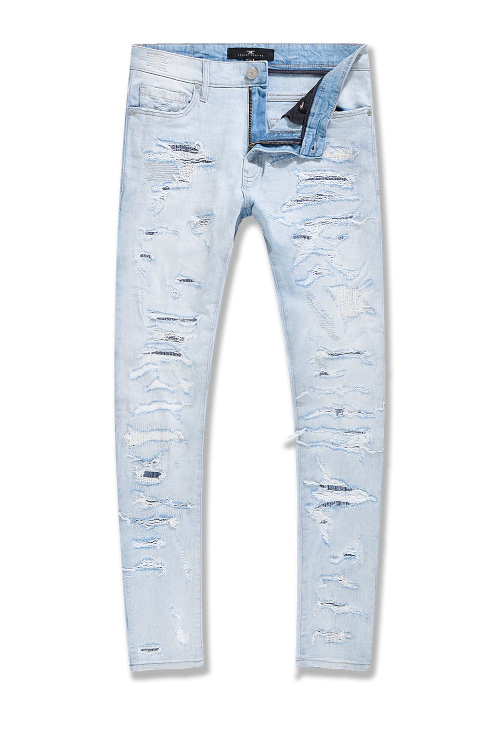 JORDAN CRAIG-MARTIN - FRANKENSTEIN DENIM (ICED WHITE).-JT1208