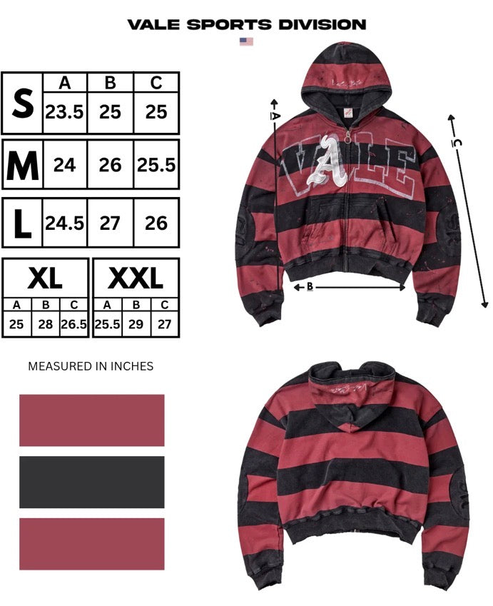 VALE FOREVER ATL ZIP UP