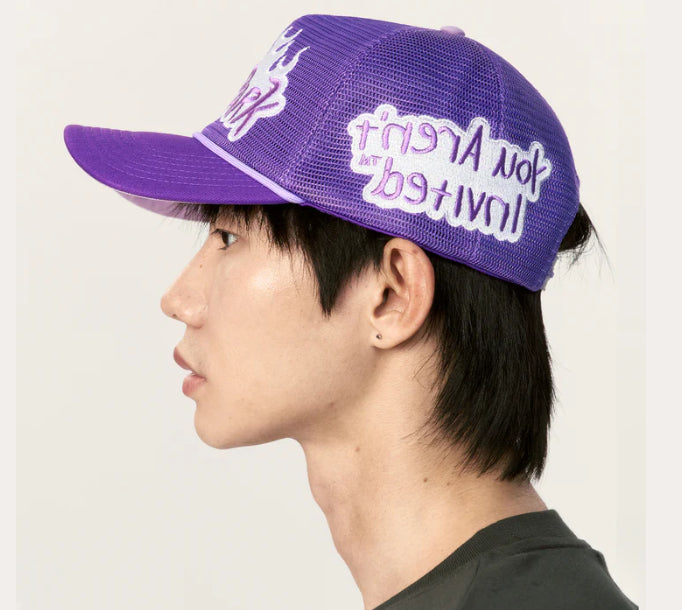 HYDEPARK-NOTHING BUT NET TRUCKER - PURPLE