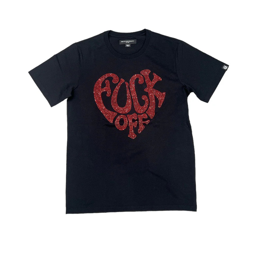 CULT-F*CK OFF TEE - BLACK