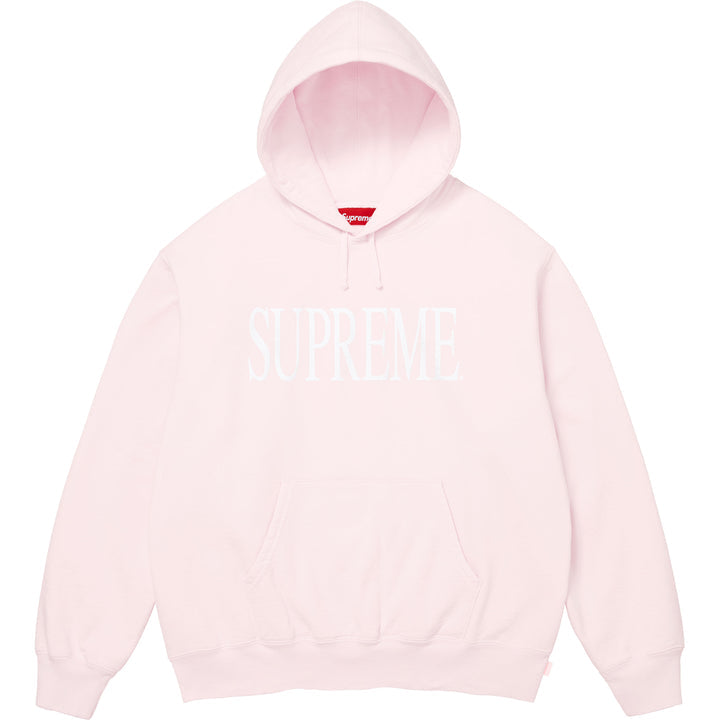 Supreme pale pink Capital Hooded Sweatshirt