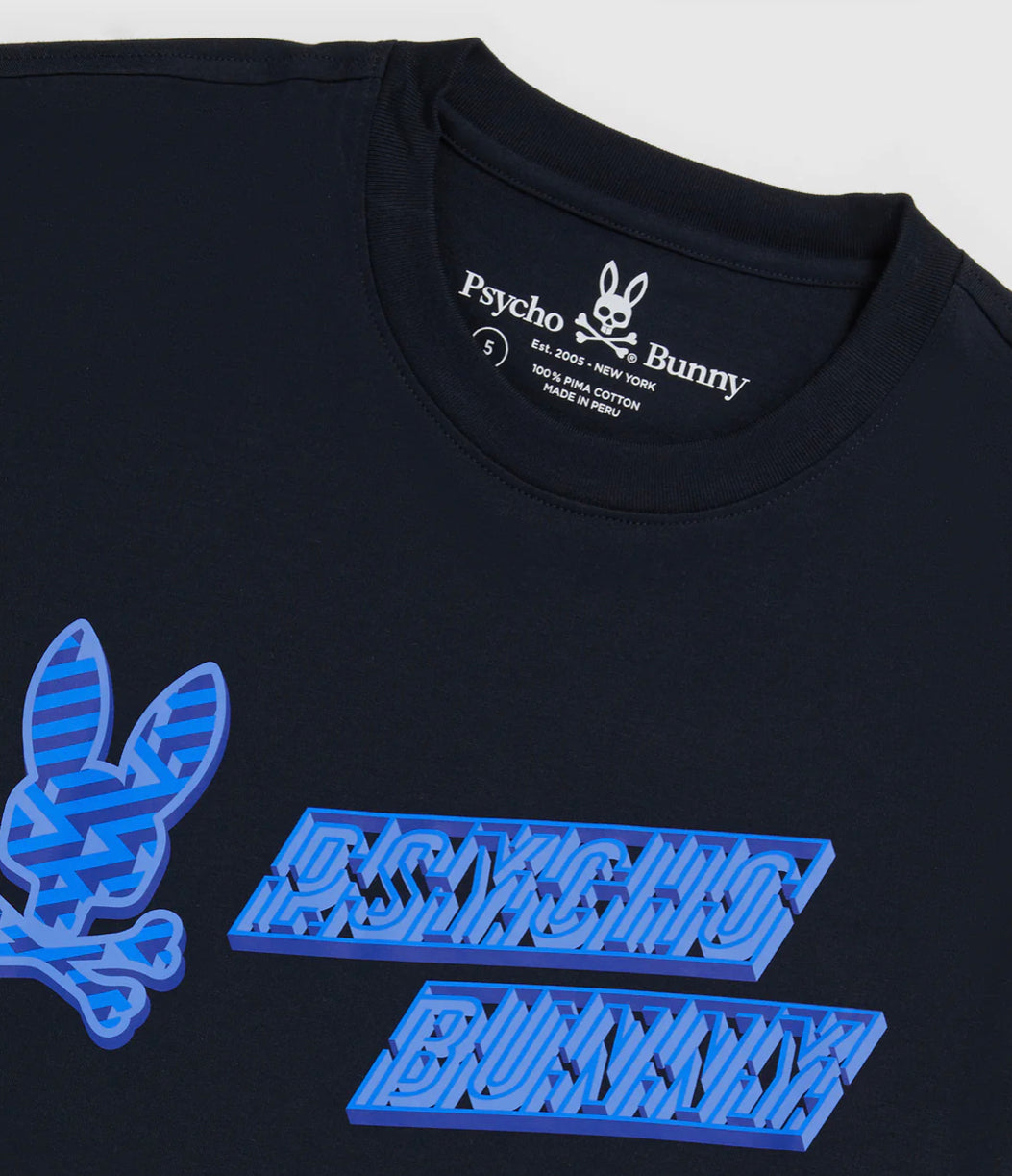 Mens Pisani Logo Graphic Tee-SP23-B6U751X1PC