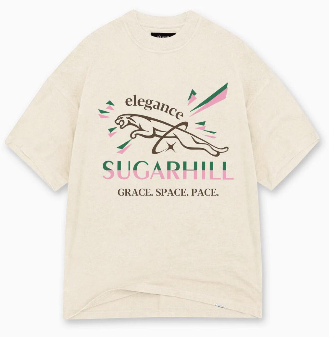 PACE" T-SHIRT (CREAM)-SH24-SUM2-08
