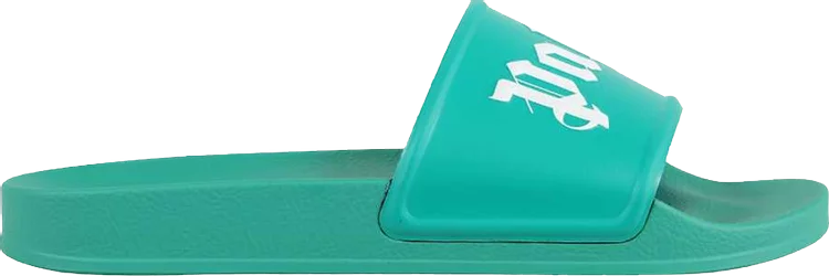 Palm Angels -Pool Slider 'Green'-PMIC001S22PLA0015501