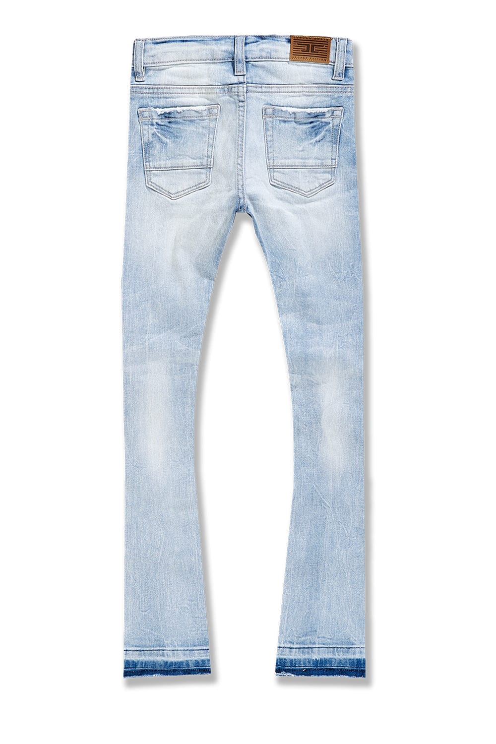 JORDANCRAIG-KIDS STACKED ROCKPORT DENIM (SKY BLUE)-JTF1167RK