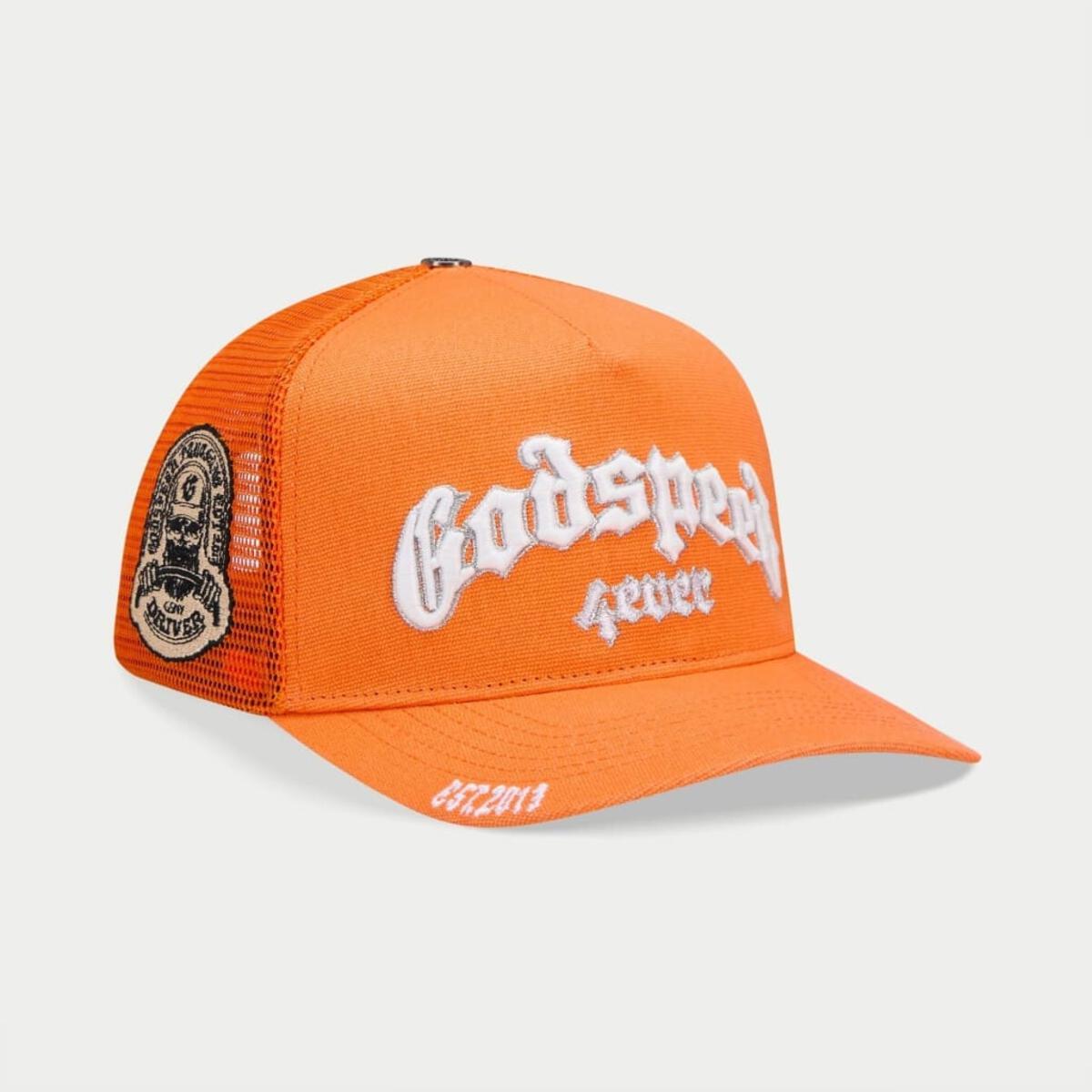 GODSPEED-GS FOREVER TRUCKER HAT (CITRUS)