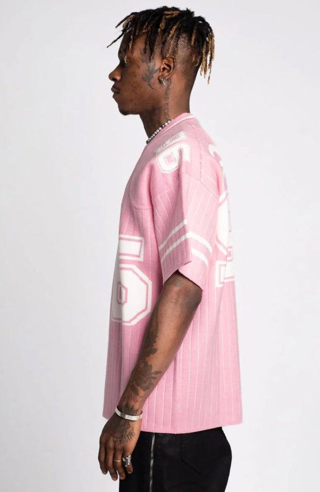 GUAPI-French Rose Football Tee-202FRFTS