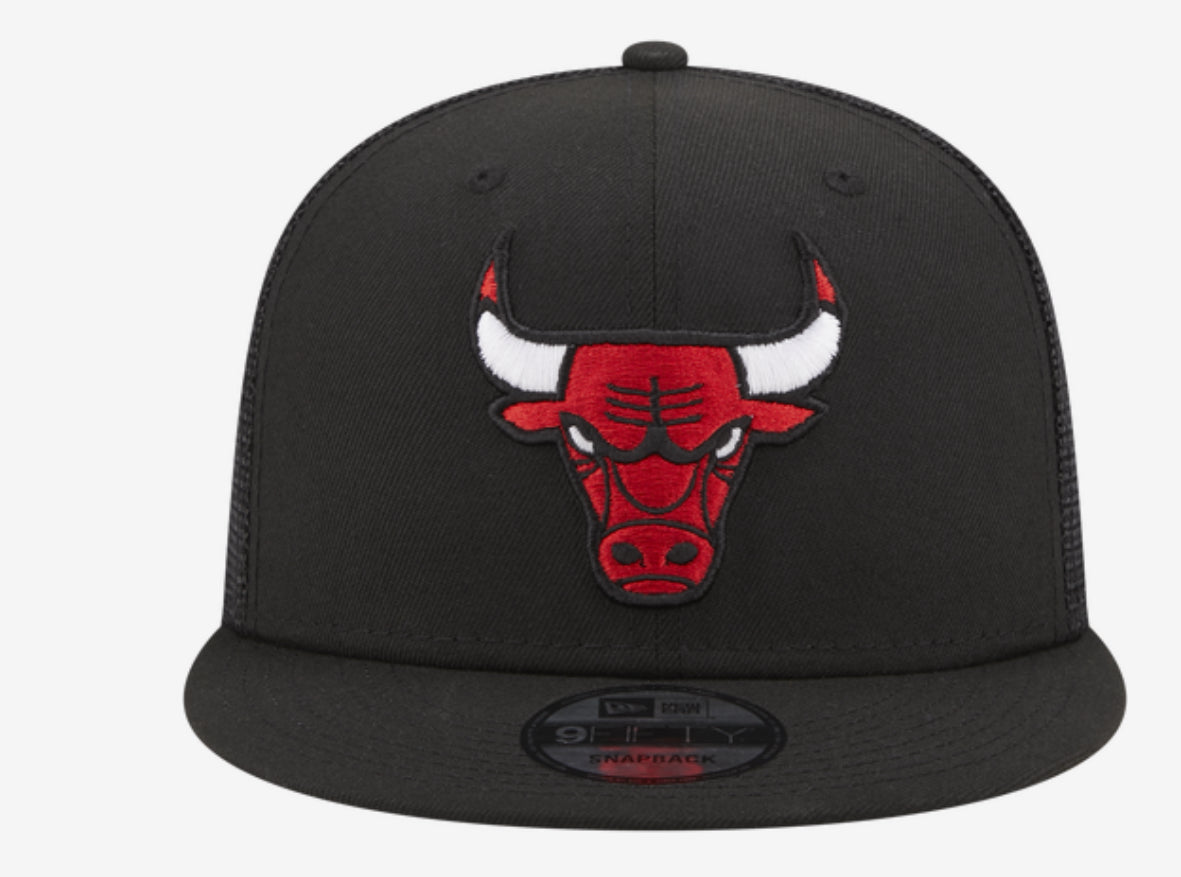 NEW ERA-New Era Bulls Team Color Trucker Hat-60402158