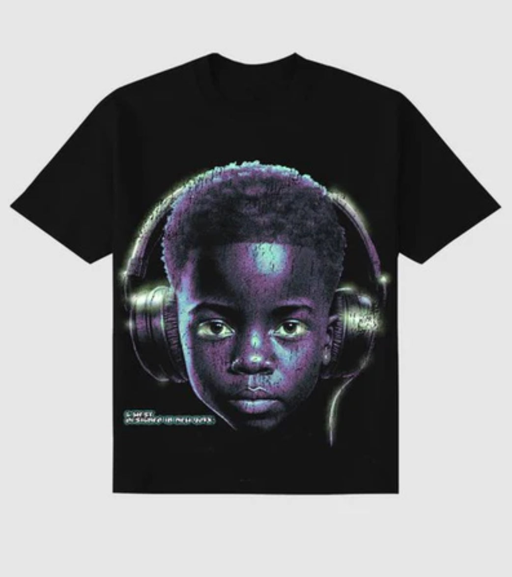 G WEST RIDING SOLO PREMIUM TEE FRONT AND BACK PRINT-GWDSPPT9094