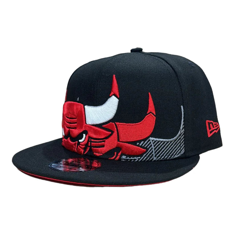 NEW ERA: Bulls Shadow Snapback 60535206