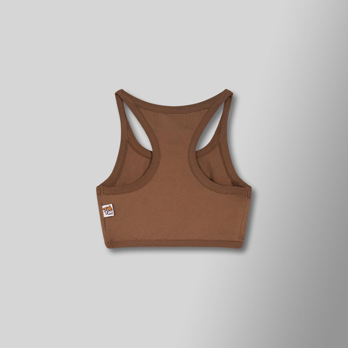 HYDEPARK-Race to the Top - Crop Tank - Khaki