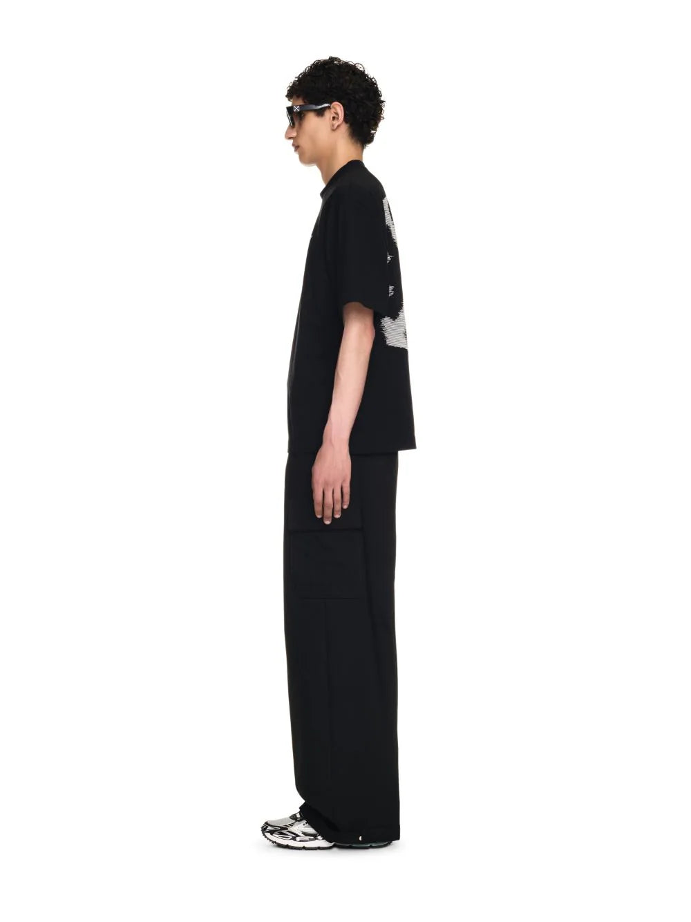 OFF-WHITE-Black Arrow Skate S/S Tee-OMAA120F24JER0061001