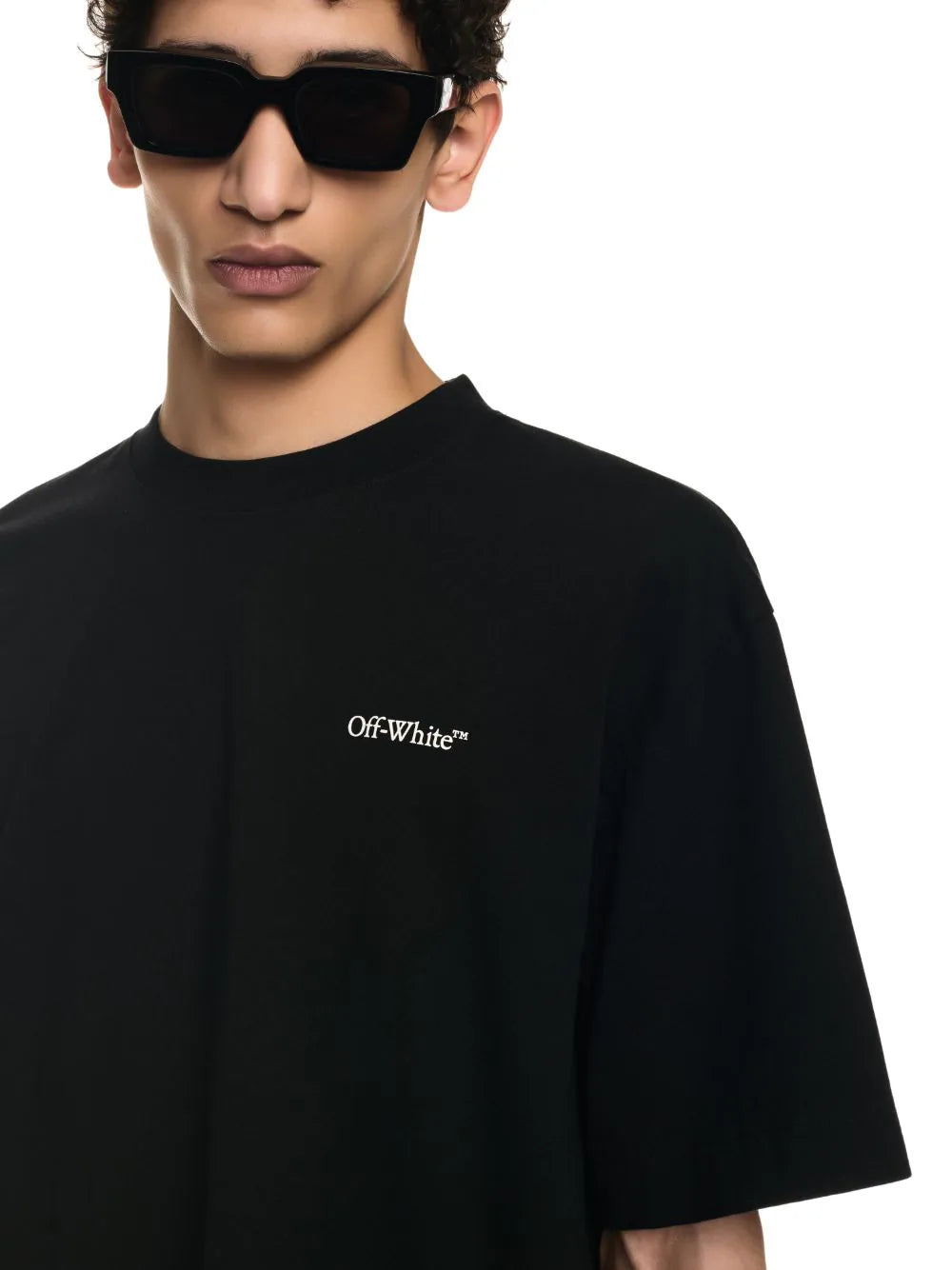 OFF-WHITE-Black Arrow Skate S/S Tee-OMAA120F24JER0061001