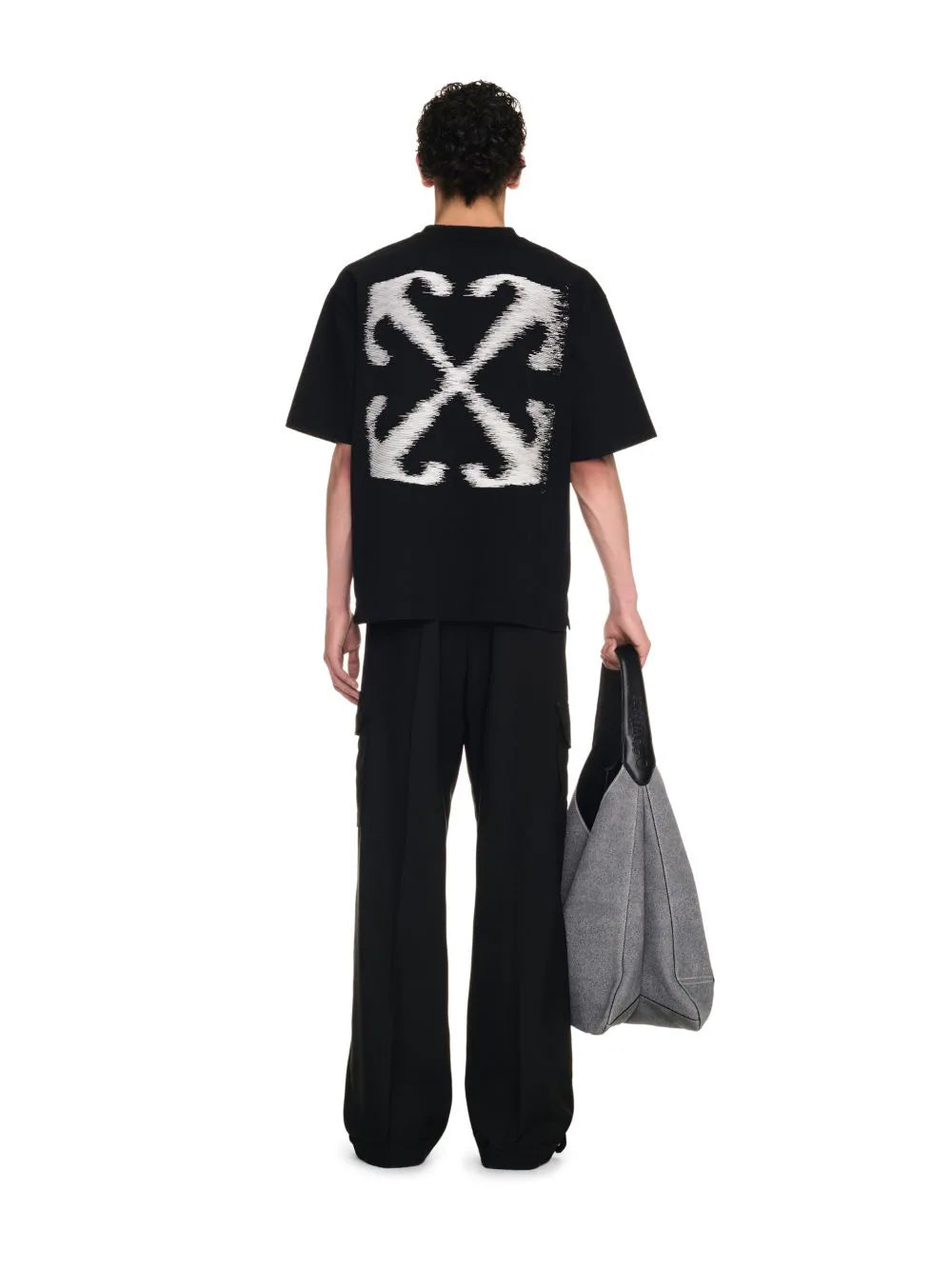 OFF-WHITE-Black Arrow Skate S/S Tee-OMAA120F24JER0061001