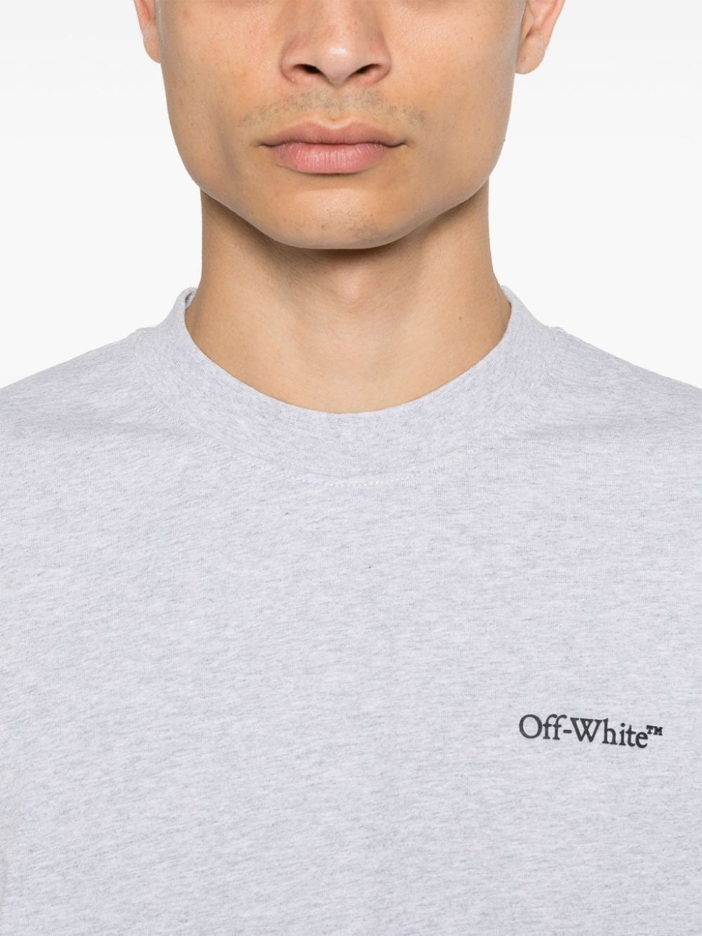 Off-White- Windy Arrow T-shirt-OMAA0027F24JER0040510