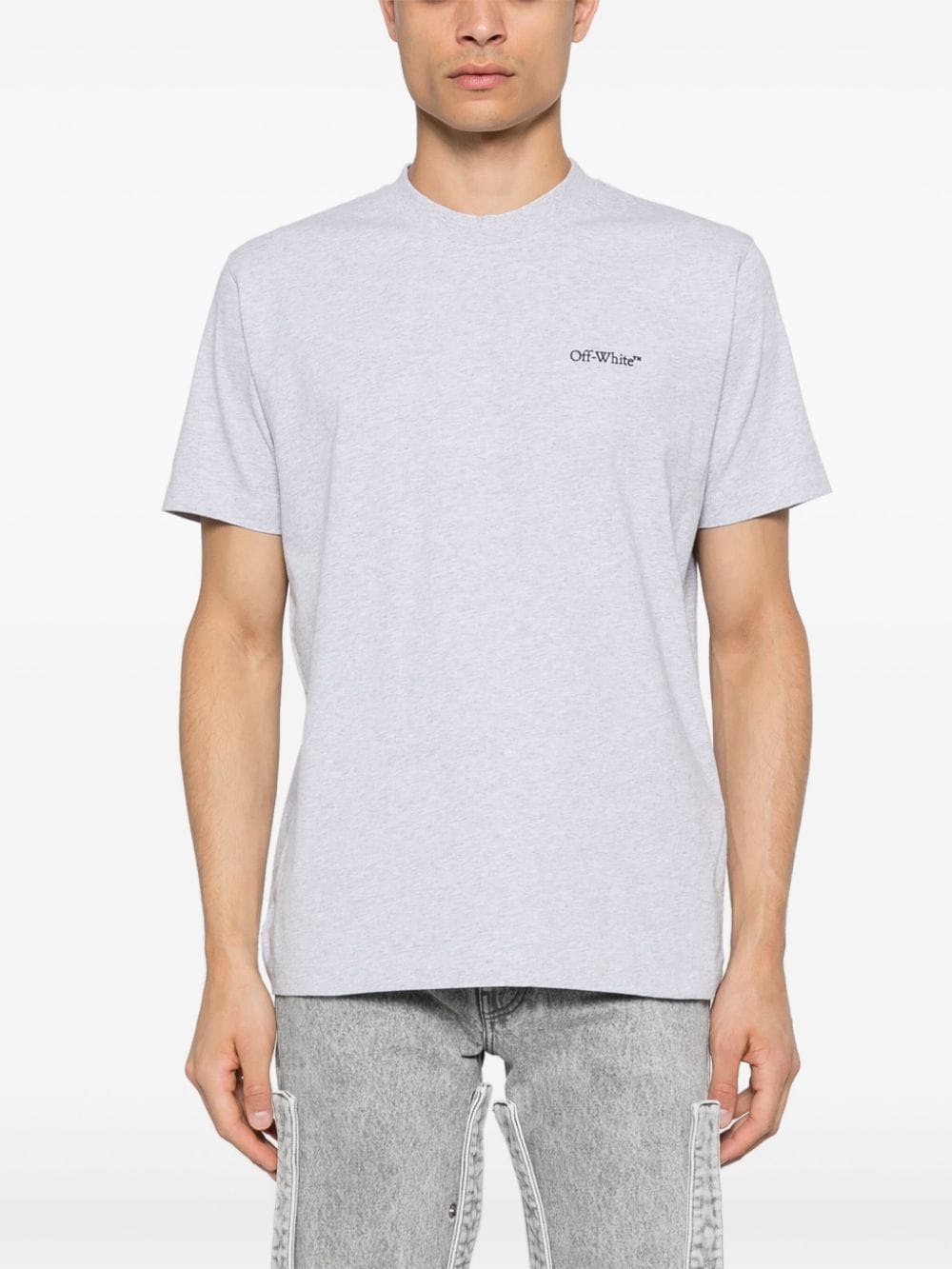 Off-White- Windy Arrow T-shirt-OMAA0027F24JER0040510