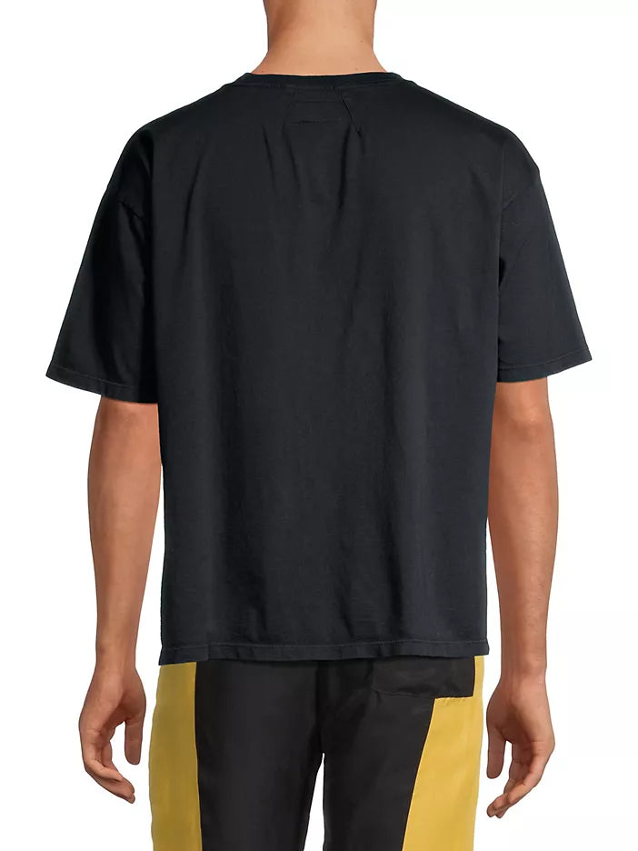 R H U D E - Santo Graphic Cotton T-Shirt-RHPS24TT14012610
