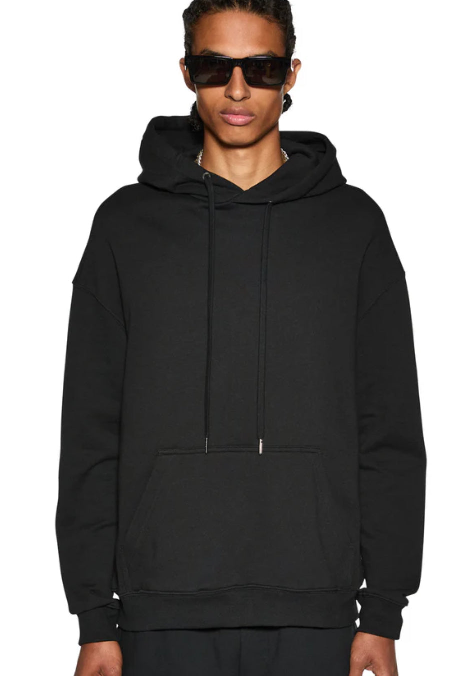 KSUBI-4 X 4 Biggie Hoodie Jet Black-5000006286