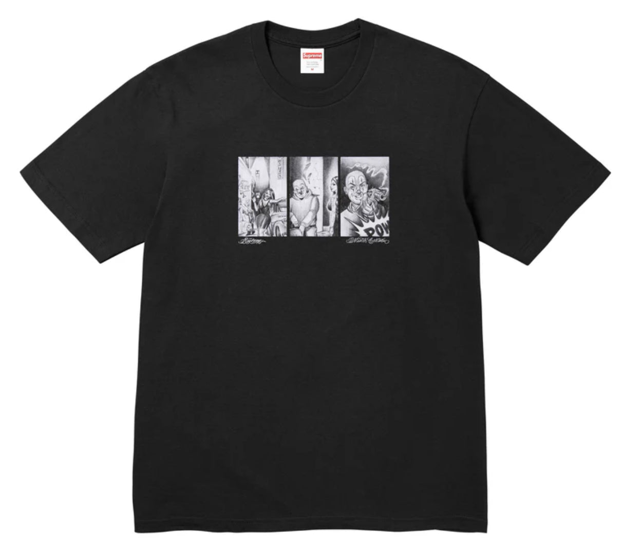 SUPREME-Mister Cartoon Pow Tee-FW24T36