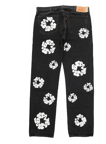 DENIM TEARS-Denim Tears x Levi's Cotton Wreath JeaN