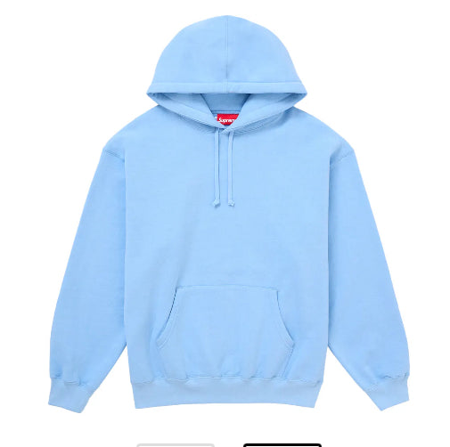 SUPREME-Satin Appliqué Hooded Sweatshirt-FW24SW37