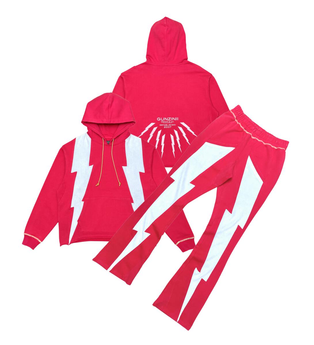 GUNZINII-Big Volt Gunzinii Hoodie Set-GZ345