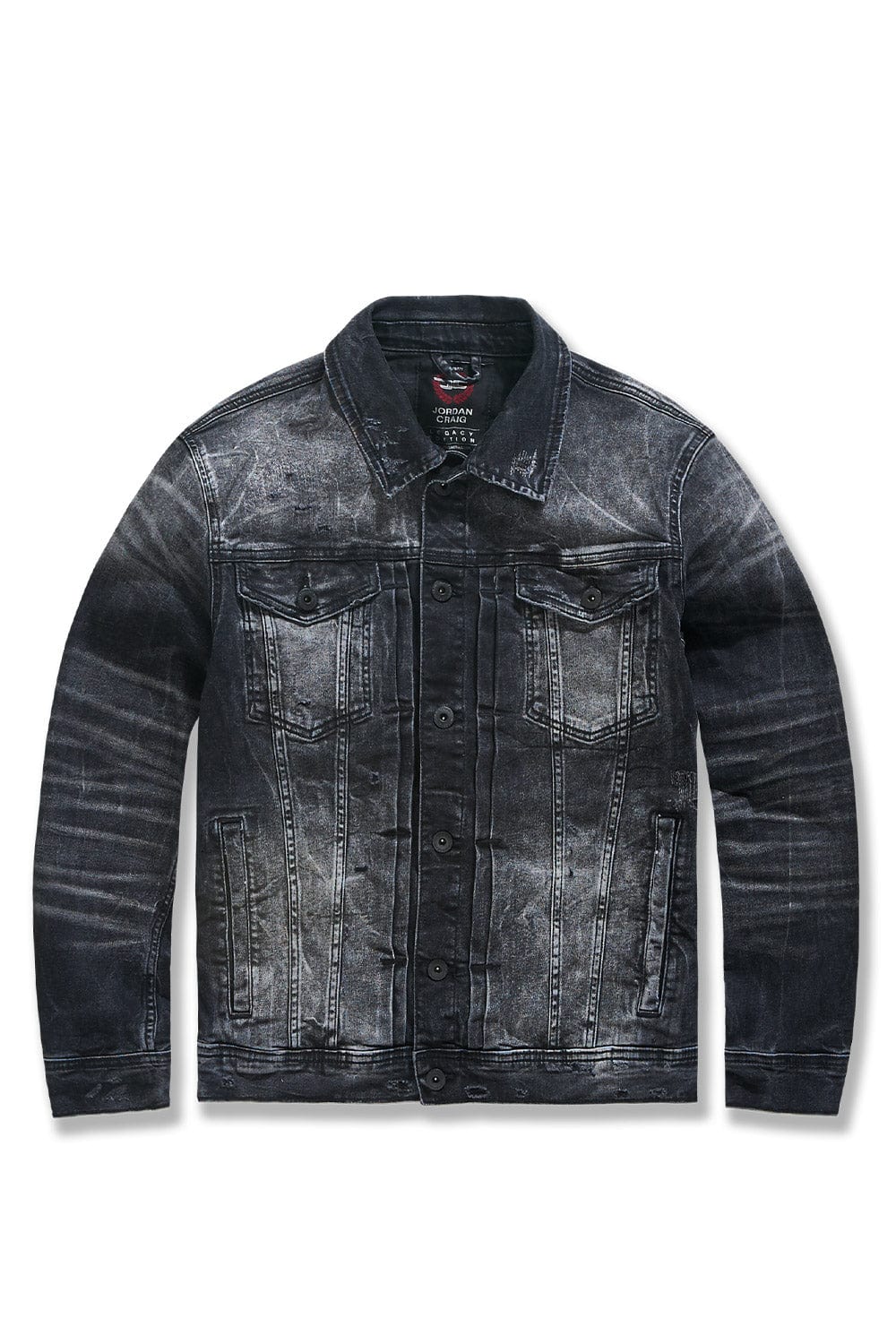 JORDAN CRAIG-MEADOWLANDS DENIM TRUCKER JACKET (BLACK SHADOW)JJ1220R