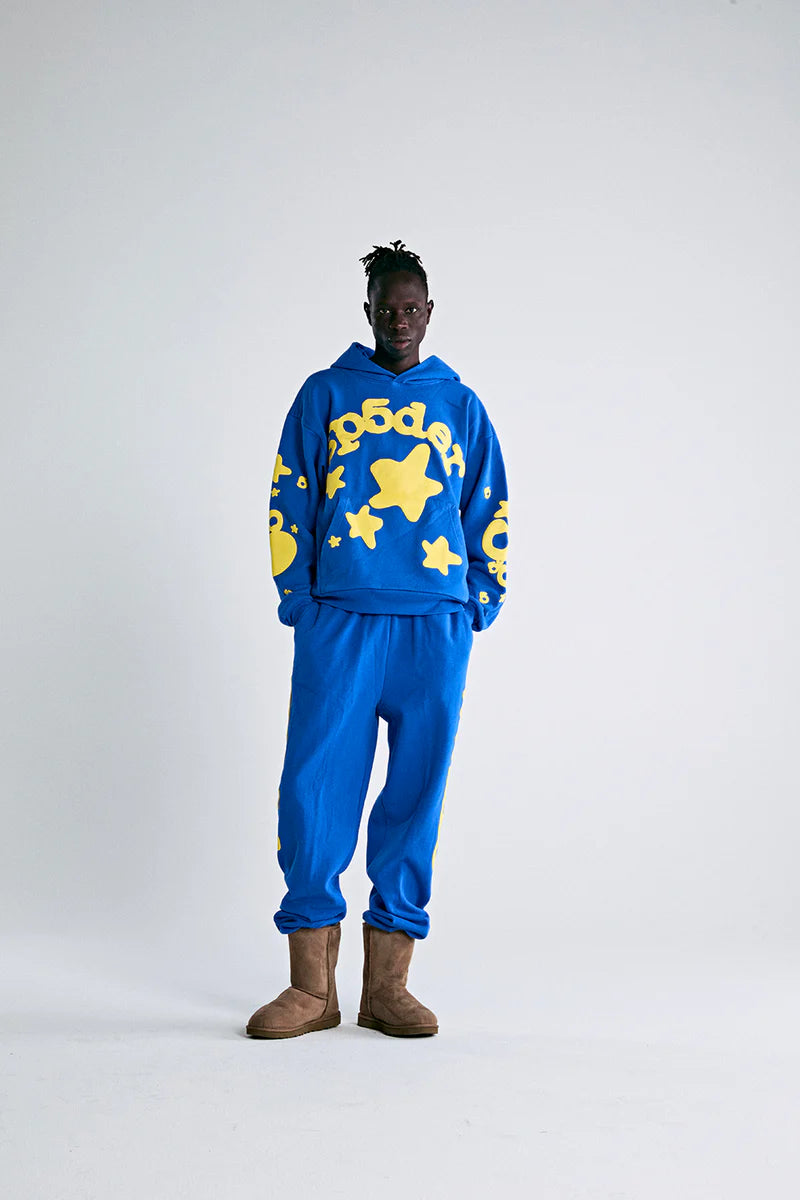 SP5DER-BELUGA HOODIE-SS09FW24BLU