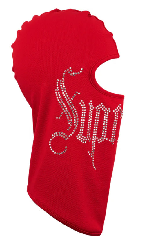 SUPREME-Rhinestone Balaclava-FW24H90