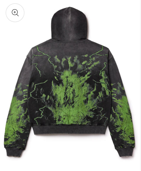 VALLEY-NIGHTMARE ZIP UP HOODIE