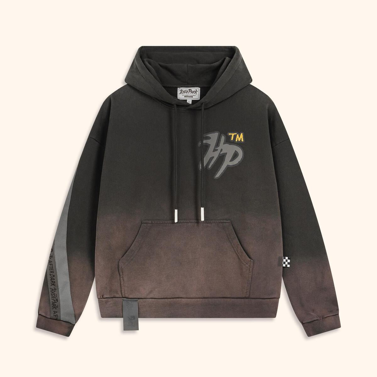 Race To The Top Hoodie - Off Black HYDEPARK