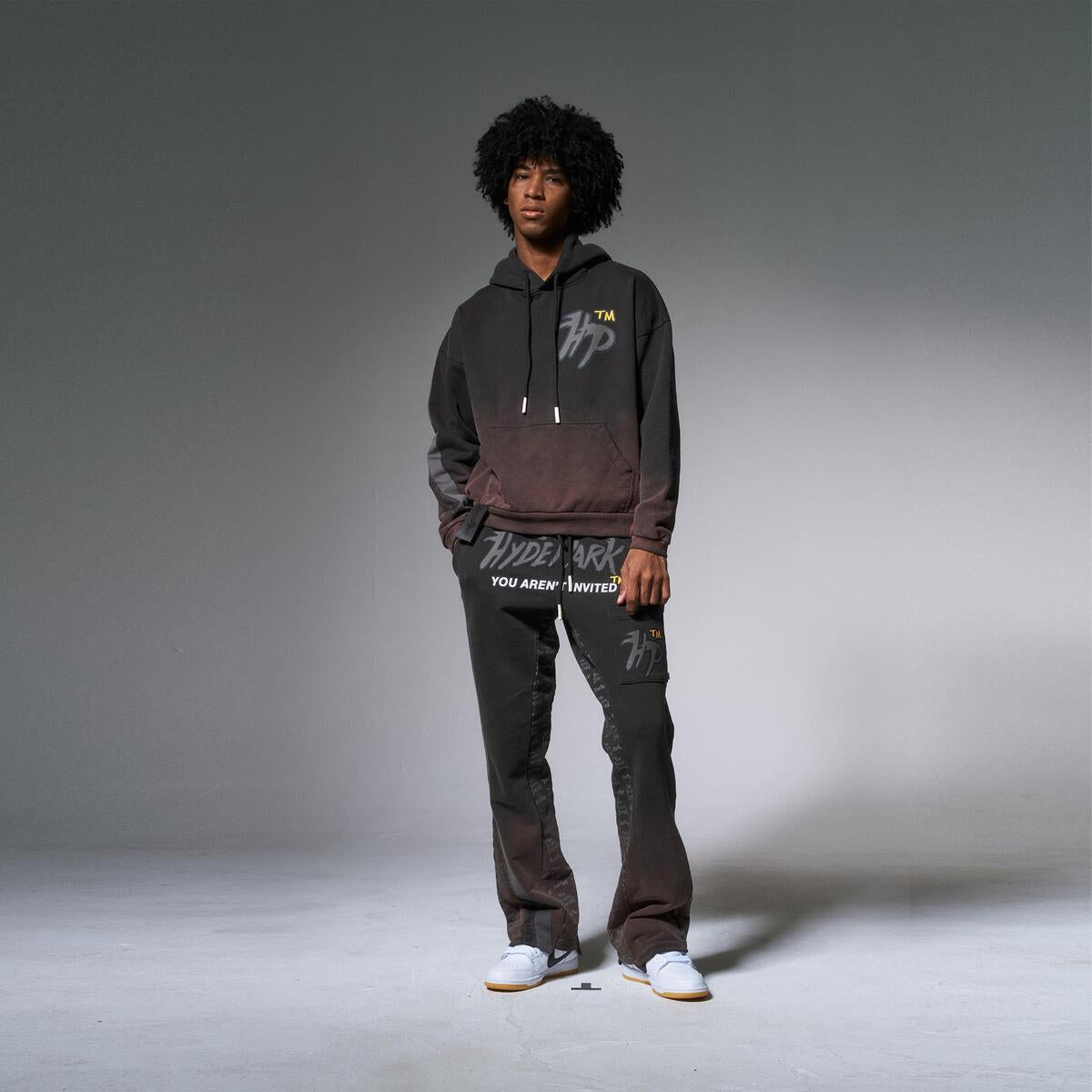 Race To The Top Hoodie - Off Black HYDEPARK