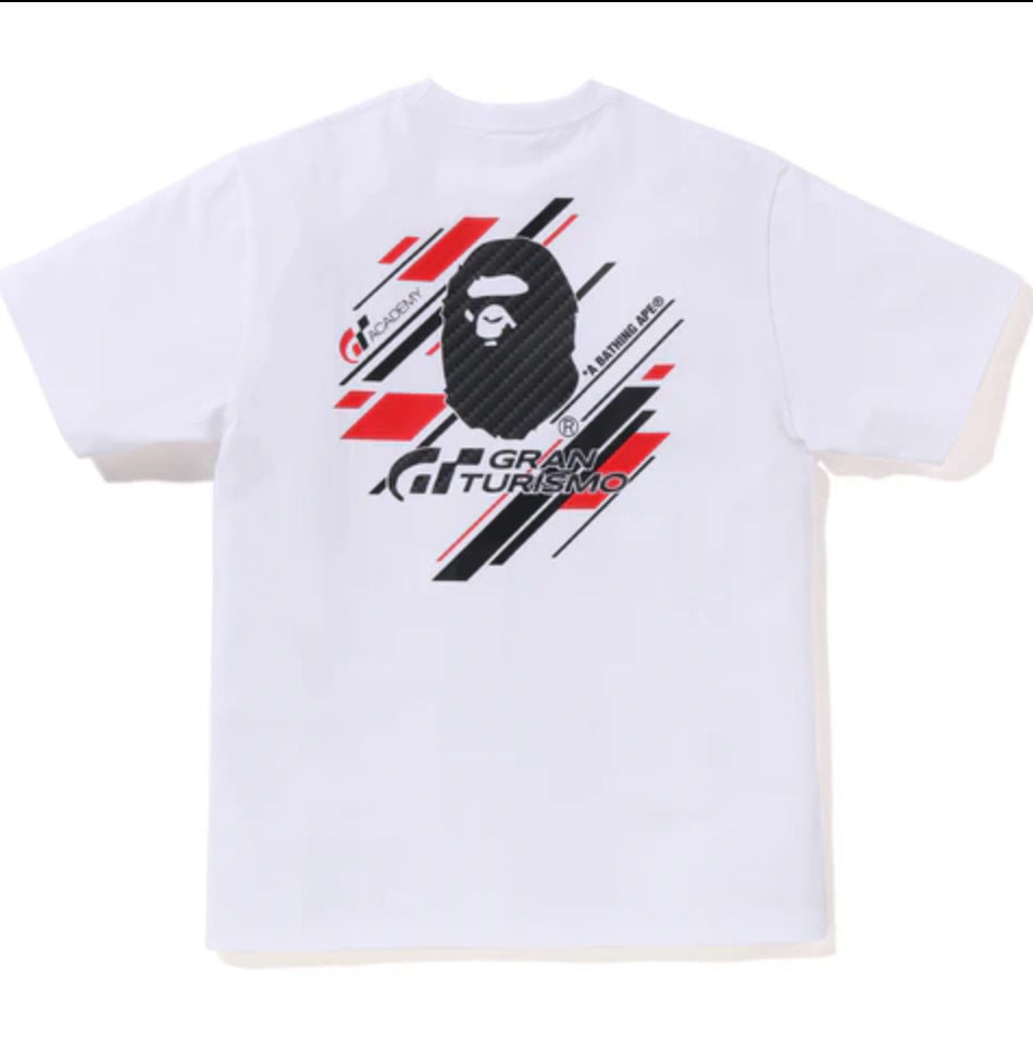 BAPE® x GT APE HEAD TEE – WHITE BAPE
