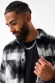 SEE YOU IN PARADISE FLANNEL SHACKET (BLACK) Jordan Craig