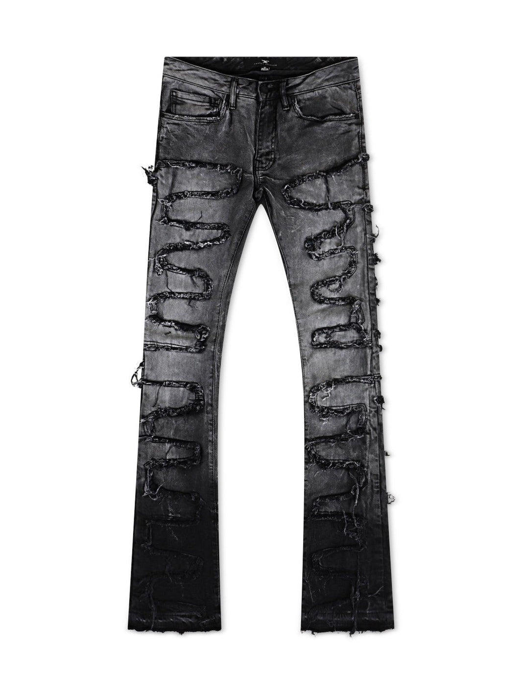 JORDAN CRAIG MARTIN STACKED JEANS black shadow Jordan crieg jtf1150