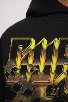 GUAPI-CYBER YELLOW HOODIE-293CYHS