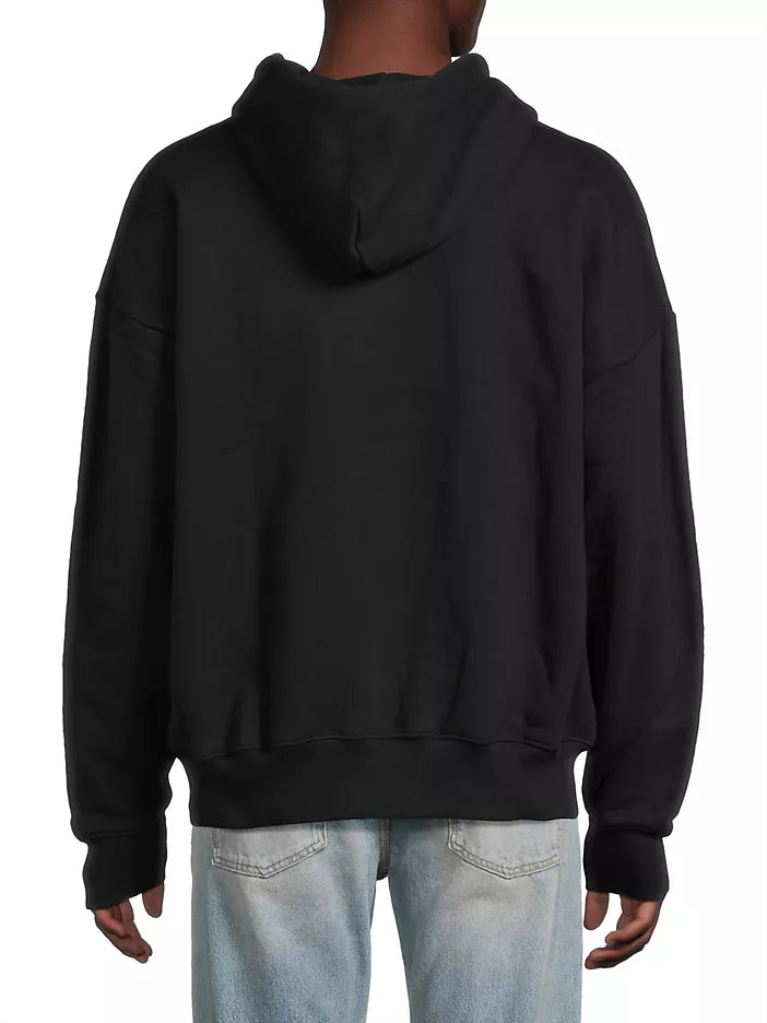 PURPLE HWT FLEECE PO HOODY BLACK BEAUTY