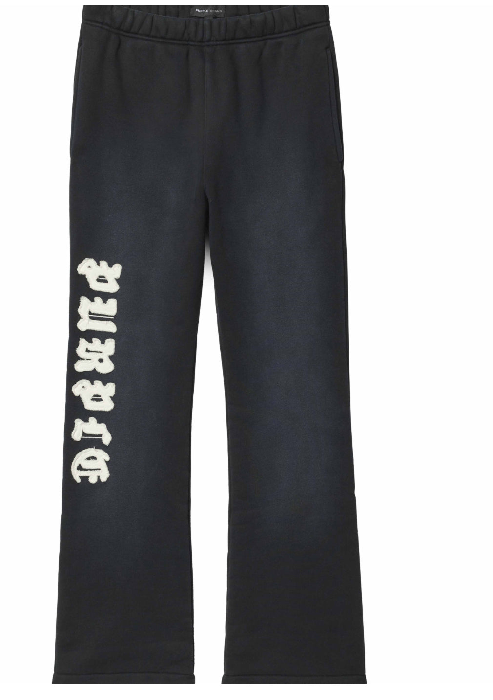 PURPLE Gothic Applique Sweatpants