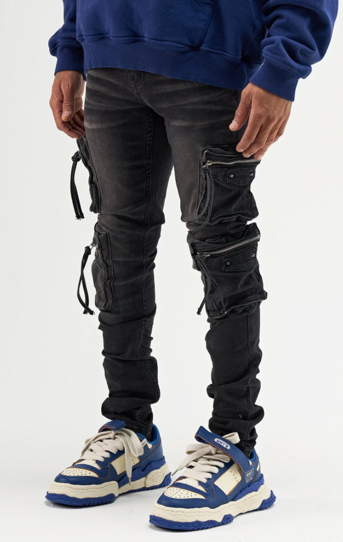 SERENDE-"POPPY" CARGO JEANS