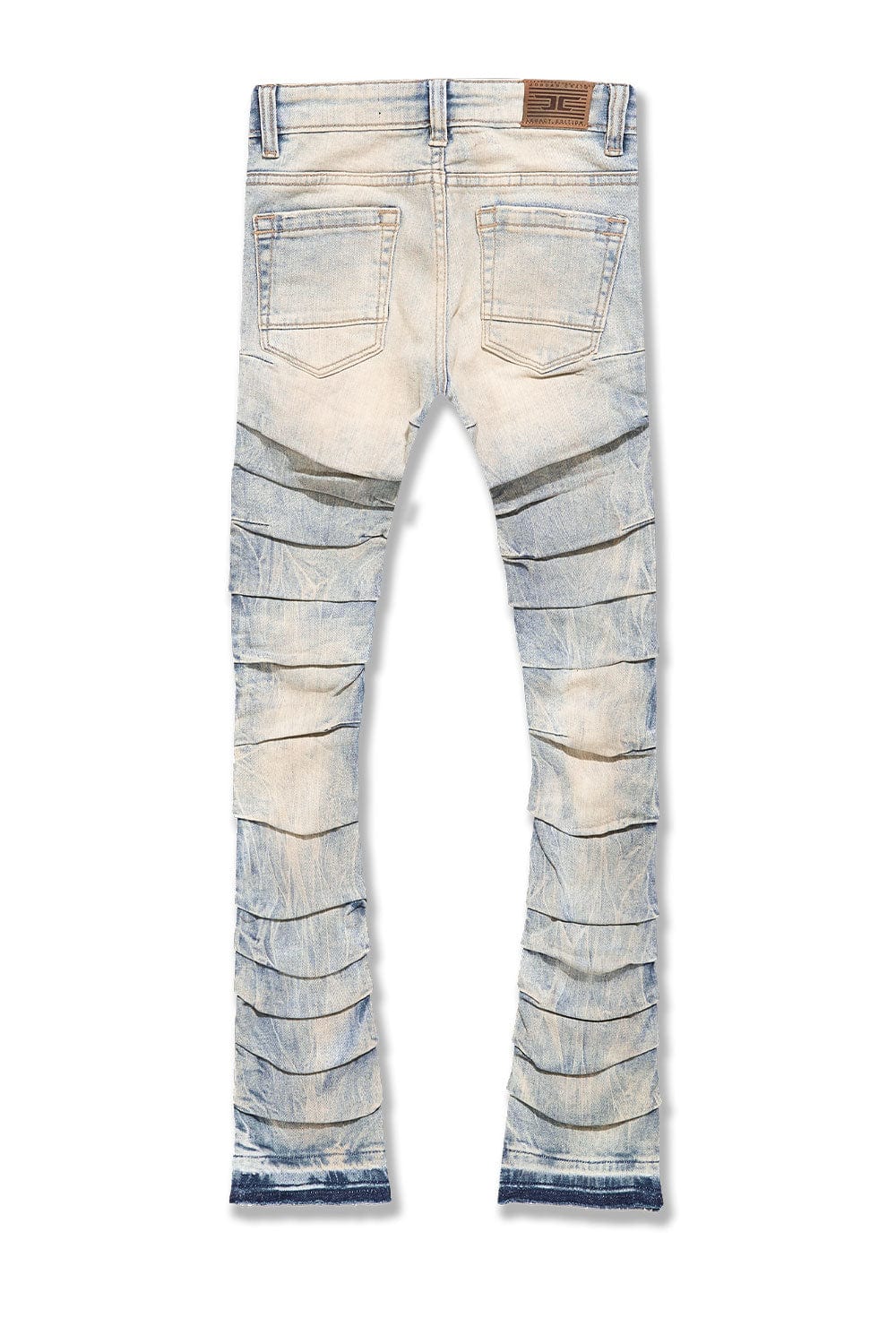 JORDAN CRAIG-KIDS STACKED RIPPLE EFFECT DENIM (ANTIQUE)-JTF1157K