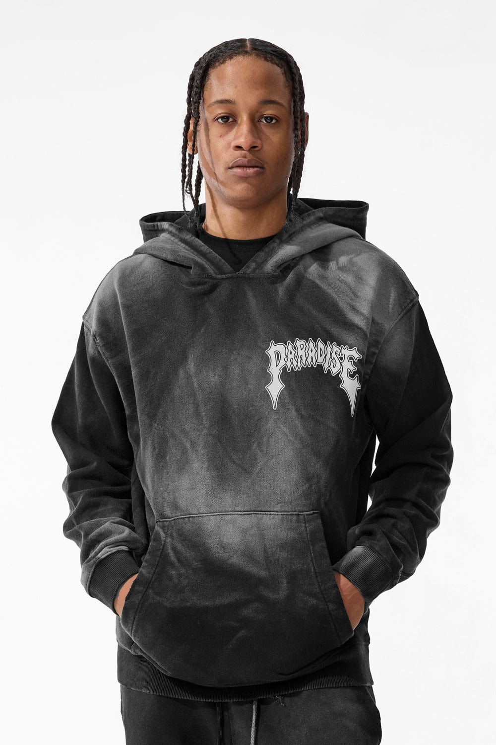 JORDAN CRAIG-AFTERLIFE PULLOVER HOODIE (BLACK SHADOW)-8631H