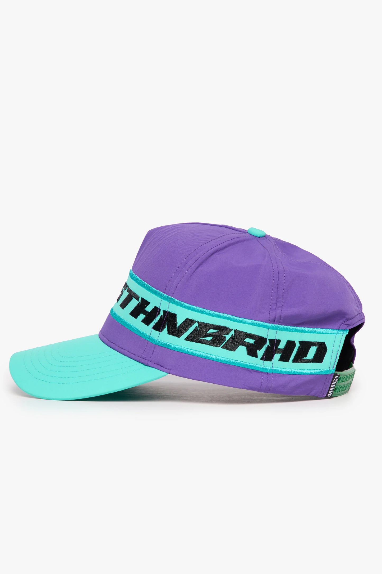 6TH-NBRHD-"NESS" HEADWEAR - PURP/AQUA-6TH-HA102