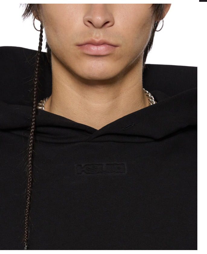 KSUBI-Intruder Ekcess Hoodie Jet BlackMSP25FL015